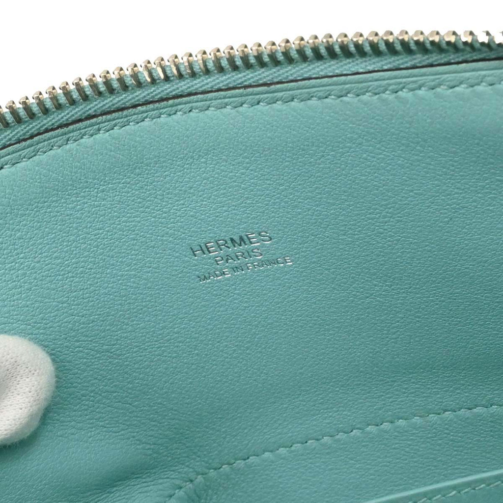 Hermes Blue Atoll Swift Bolide 27 2way Shoulder Handbag