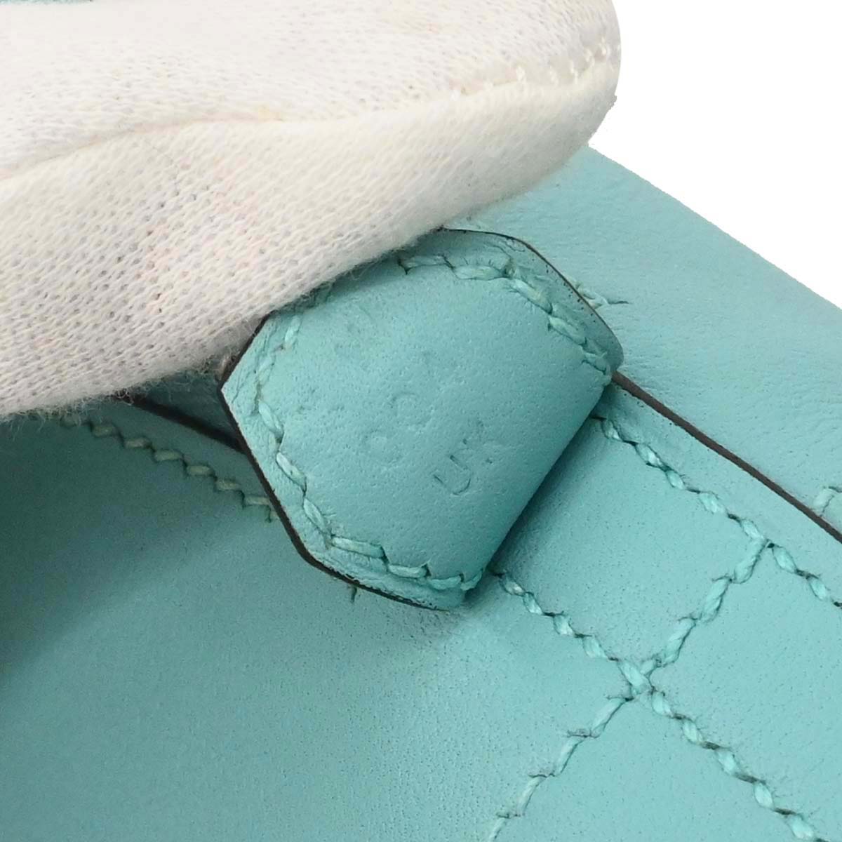 Hermes Blue Atoll Swift Bolide 27 2way Shoulder Handbag