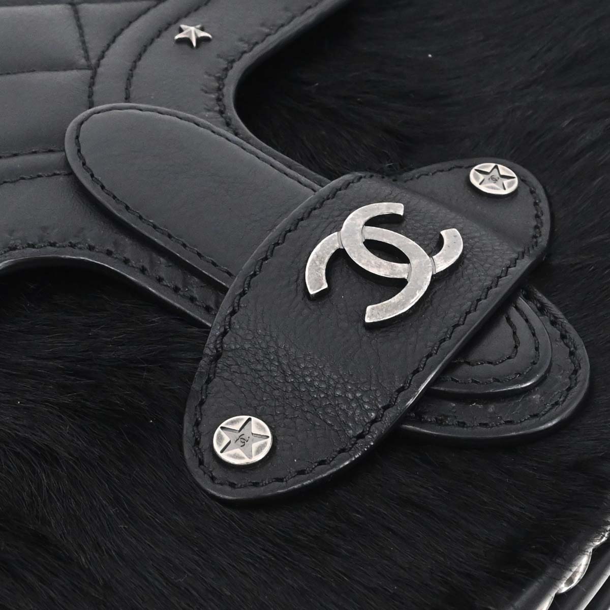 Chanel 2014 Brown Calfskin Pony Hair Paris-Dallas Saddle Shoulder Bag