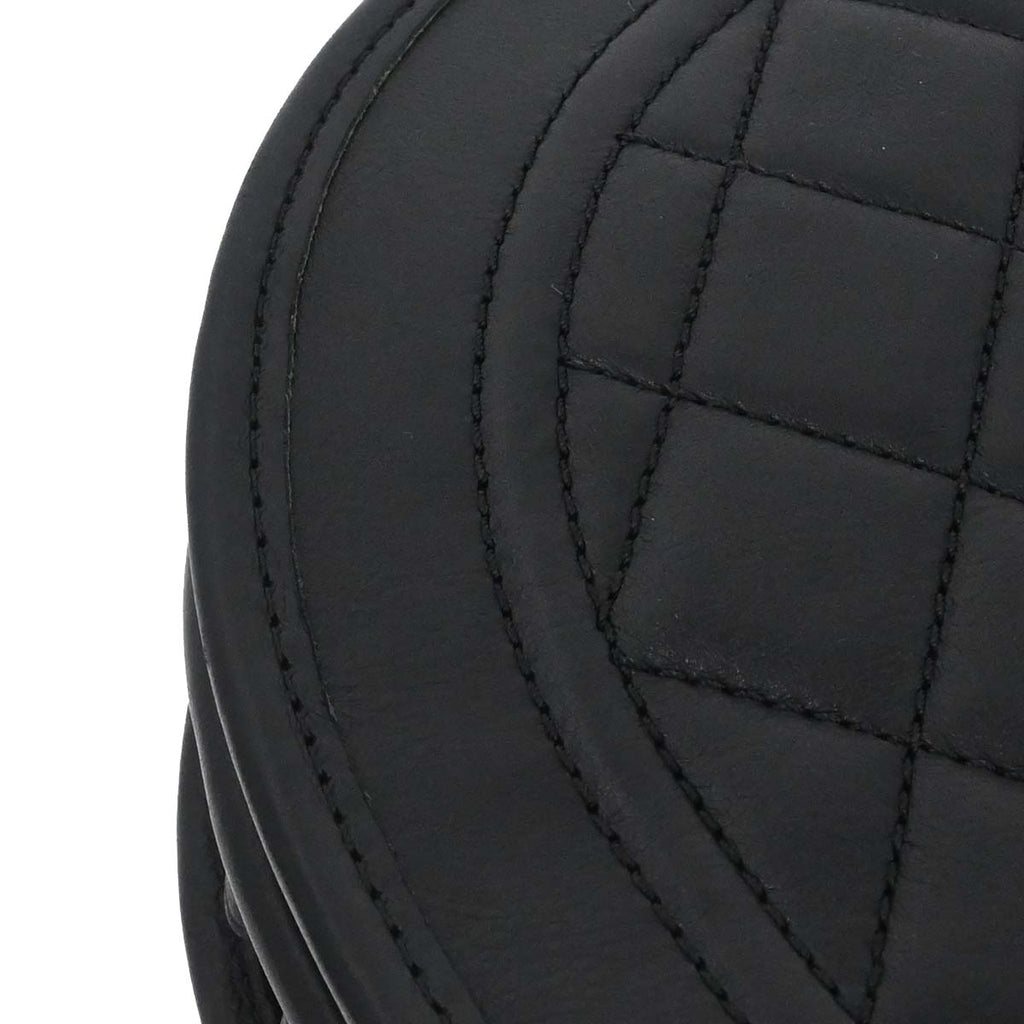 Chanel 2014 Brown Calfskin Pony Hair Paris-Dallas Saddle Shoulder Bag