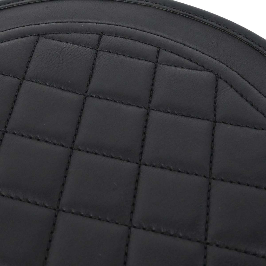 Chanel 2014 Brown Calfskin Pony Hair Paris-Dallas Saddle Shoulder Bag