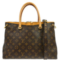 Louis Vuitton 2014 Saffron Monogram Pallas 2way Shoulder Handbag M40929