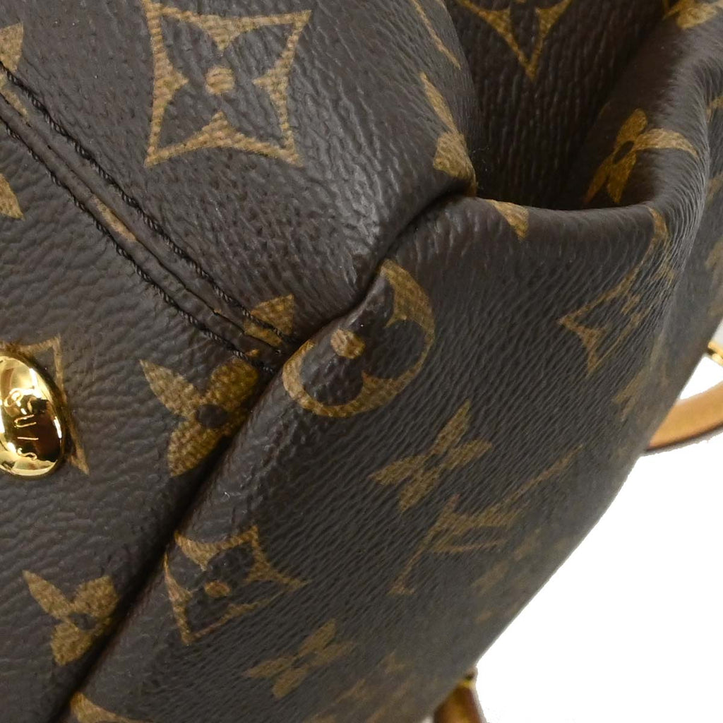 Louis Vuitton 2014 Saffron Monogram Pallas 2way Shoulder Handbag M40929