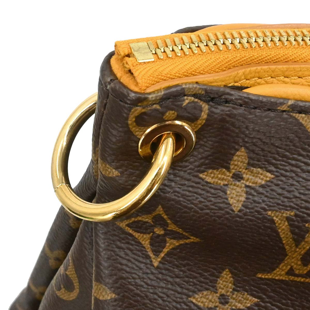 Louis Vuitton 2014 Saffron Monogram Pallas 2way Shoulder Handbag M40929