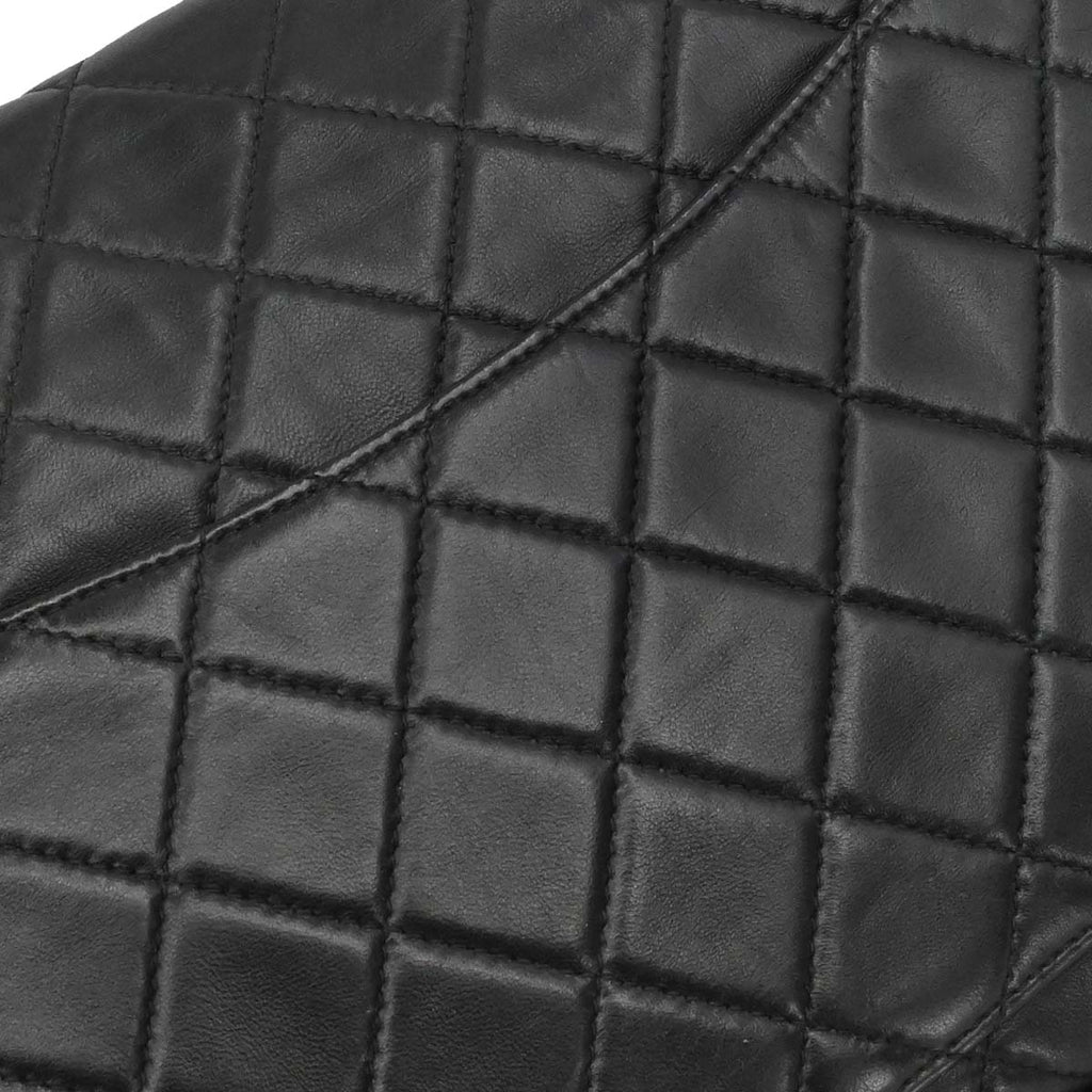 Chanel 2013-2014 Black Lambskin Hula Hoop Large Handbag