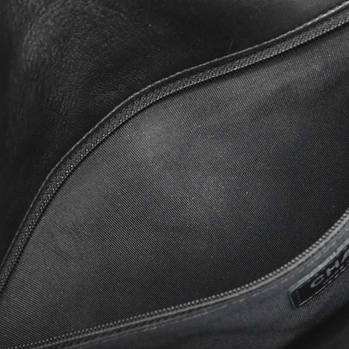 Chanel 2013-2014 Black Lambskin Hula Hoop Large Handbag