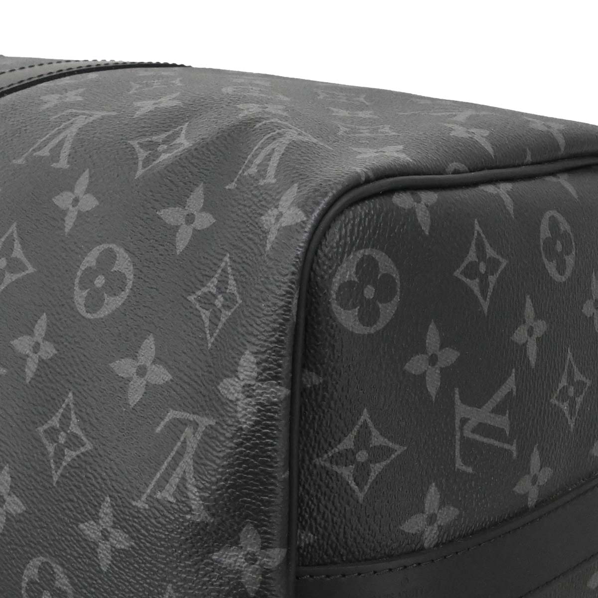 Louis Vuitton 2017 Monogram Eclipse Keepall Bandouliere 45 Duffle Bag M40569