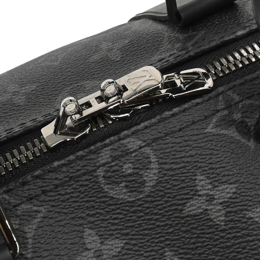 Louis Vuitton 2017 Monogram Eclipse Keepall Bandouliere 45 Duffle Bag M40569