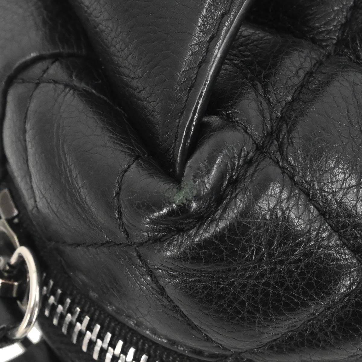 Chanel 2018-2019 Black Lambskin Waist Bum Bag