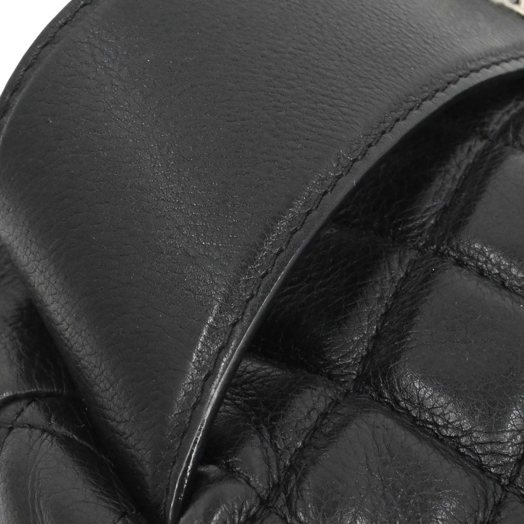Chanel 2018-2019 Black Lambskin Waist Bum Bag
