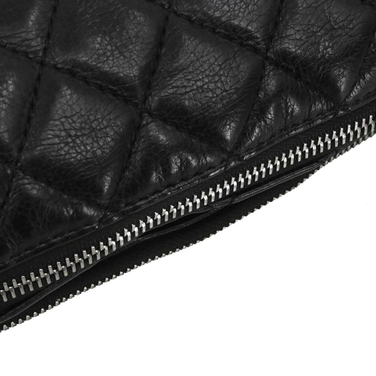 Chanel 2018-2019 Black Lambskin Waist Bum Bag