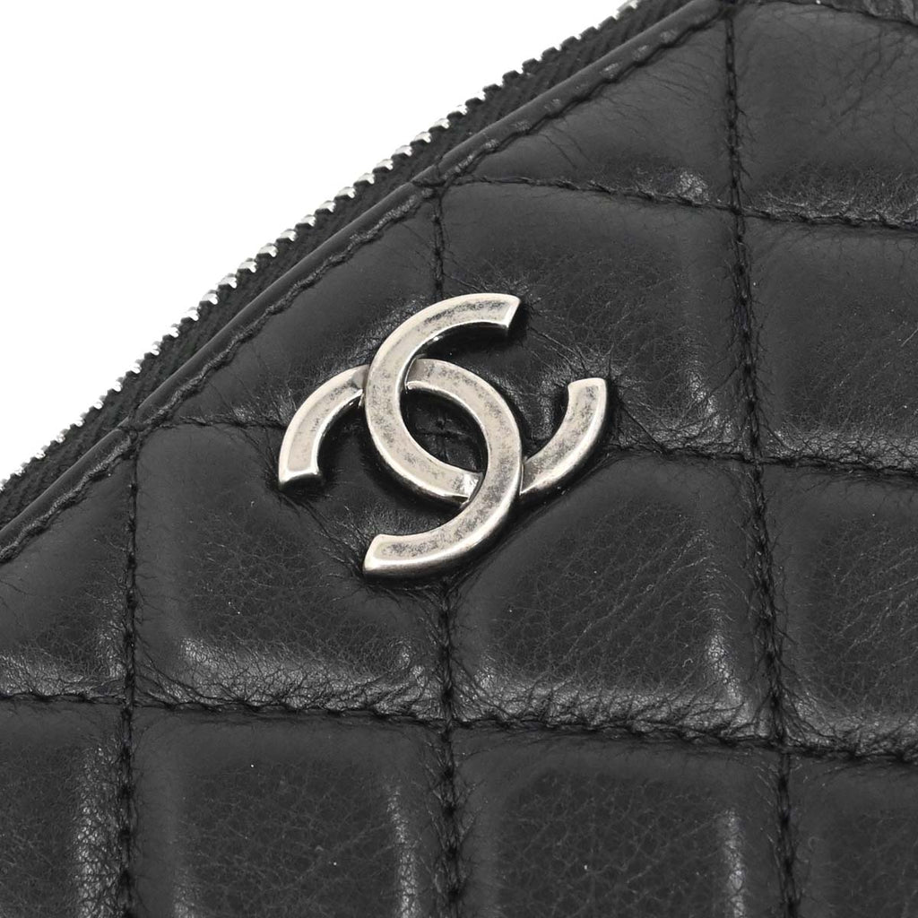 Chanel 2018-2019 Black Lambskin Waist Bum Bag
