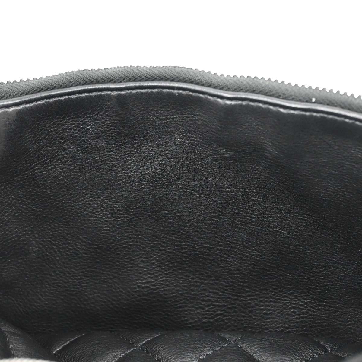 Chanel 2018-2019 Black Lambskin Waist Bum Bag