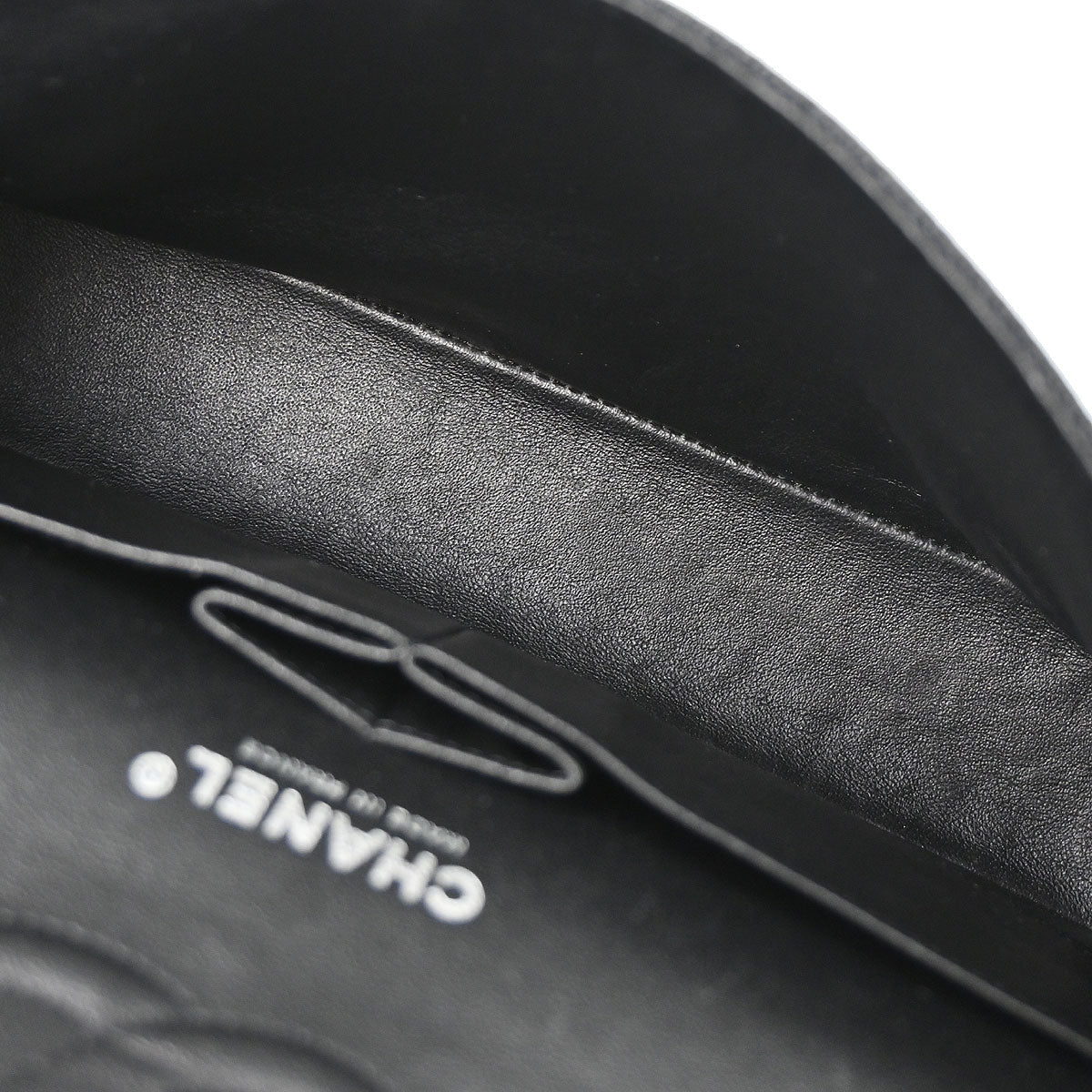 Chanel 2010-2011 Black Caviar Skin Medium Classic Double Flap Shoulder Bag