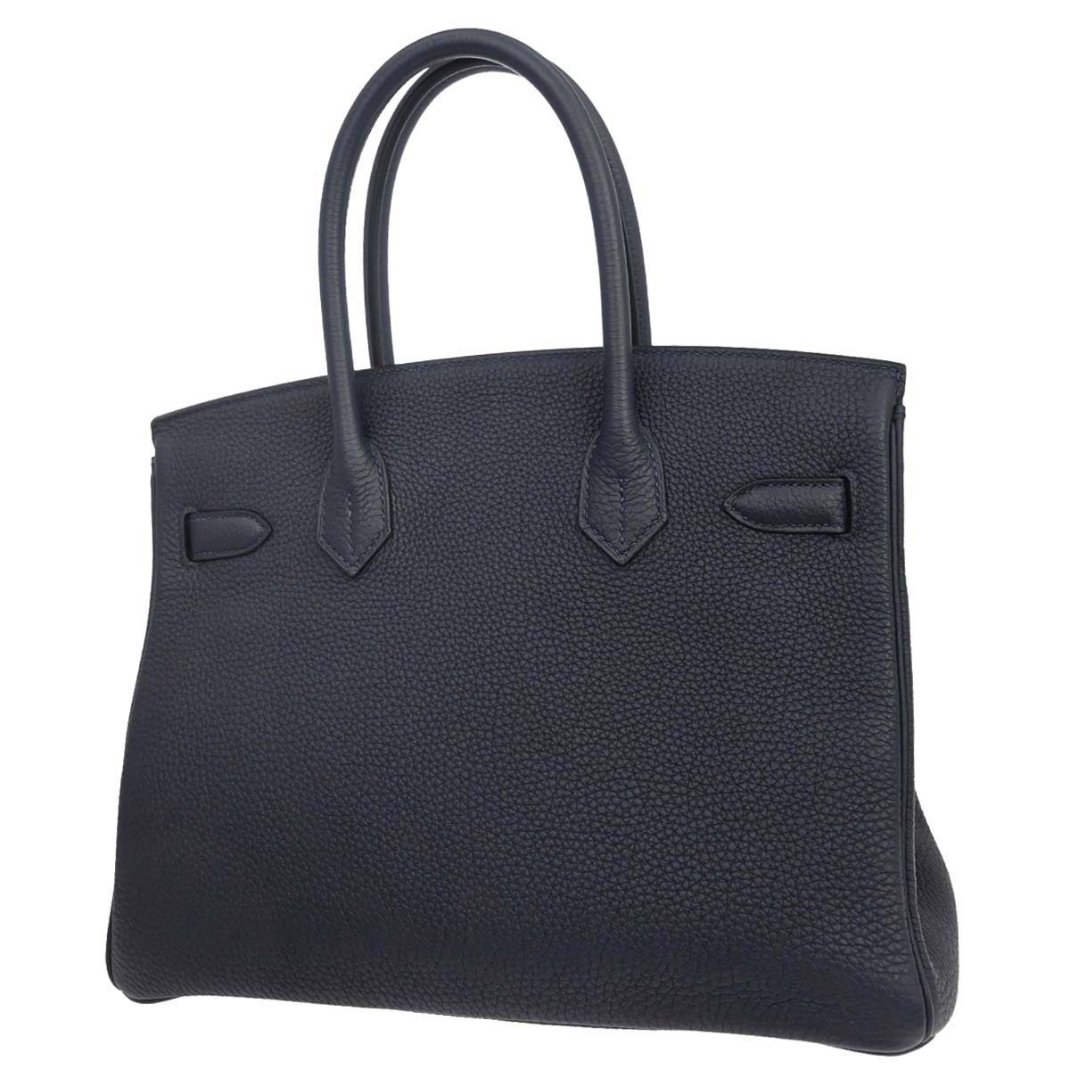 Hermes Blue Nuit Togo Birkin 30 Handbag