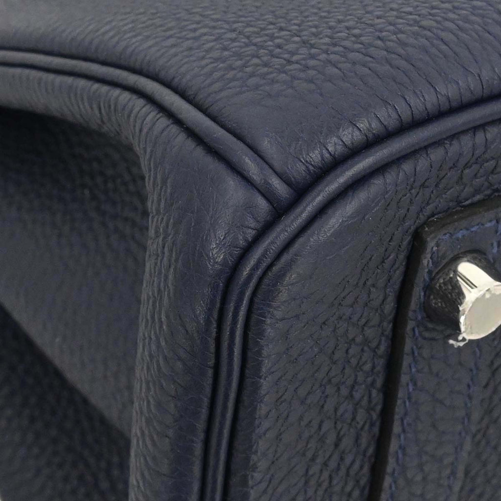 Hermes Blue Nuit Togo Birkin 30 Handbag