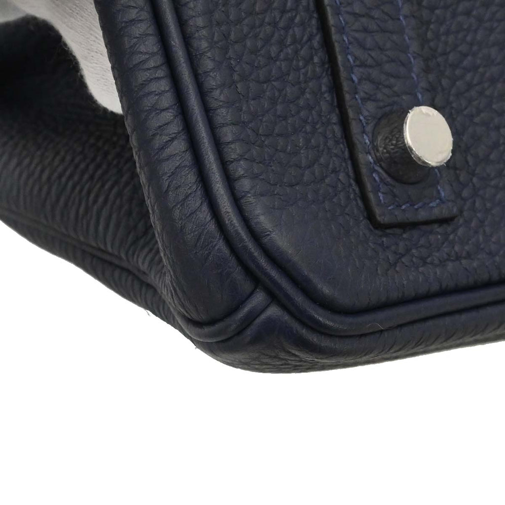Hermes Blue Nuit Togo Birkin 30 Handbag