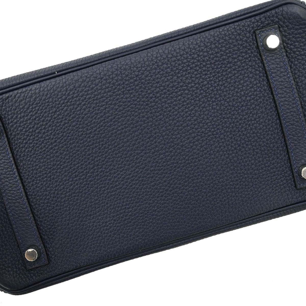 Hermes Blue Nuit Togo Birkin 30 Handbag