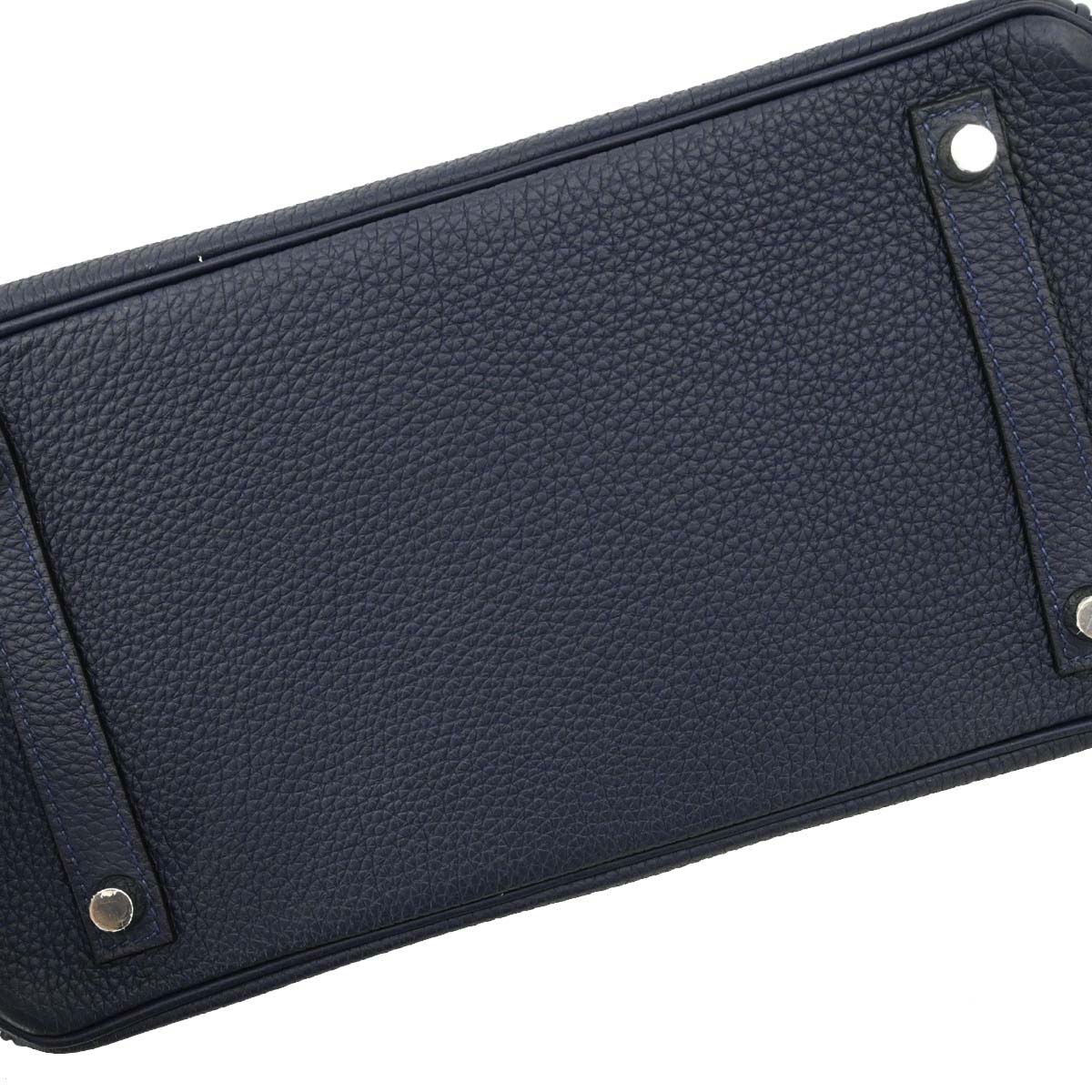 Hermes Blue Nuit Togo Birkin 30 Handbag