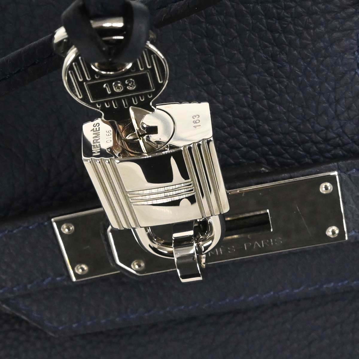 Hermes Blue Nuit Togo Birkin 30 Handbag
