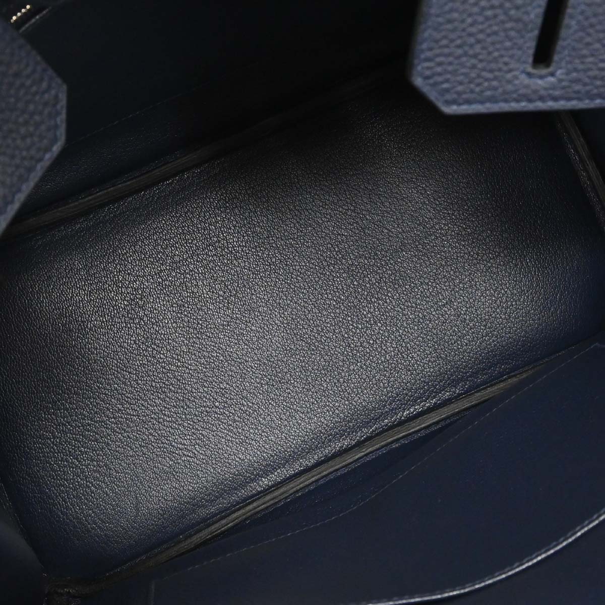 Hermes Blue Nuit Togo Birkin 30 Handbag