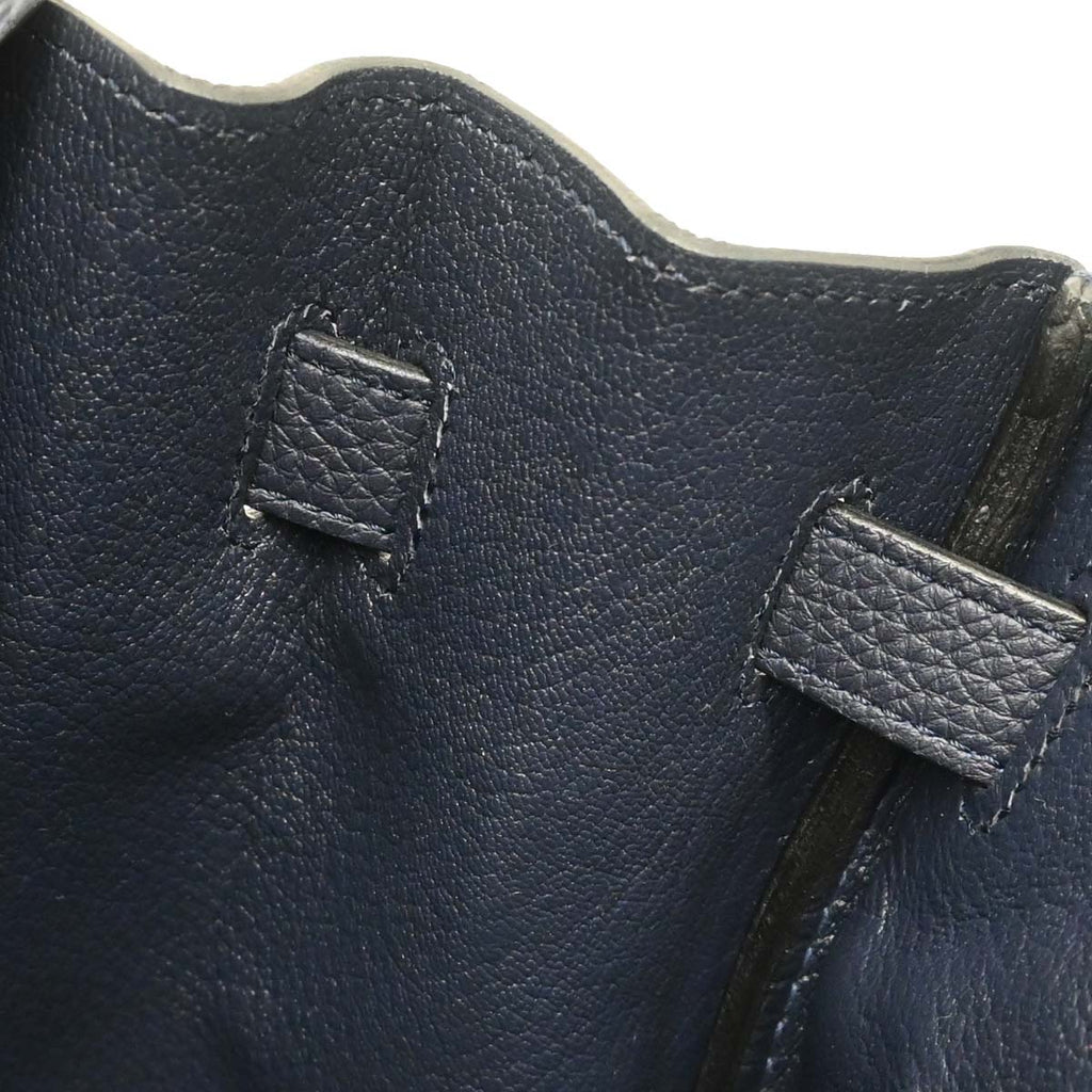 Hermes Blue Nuit Togo Birkin 30 Handbag