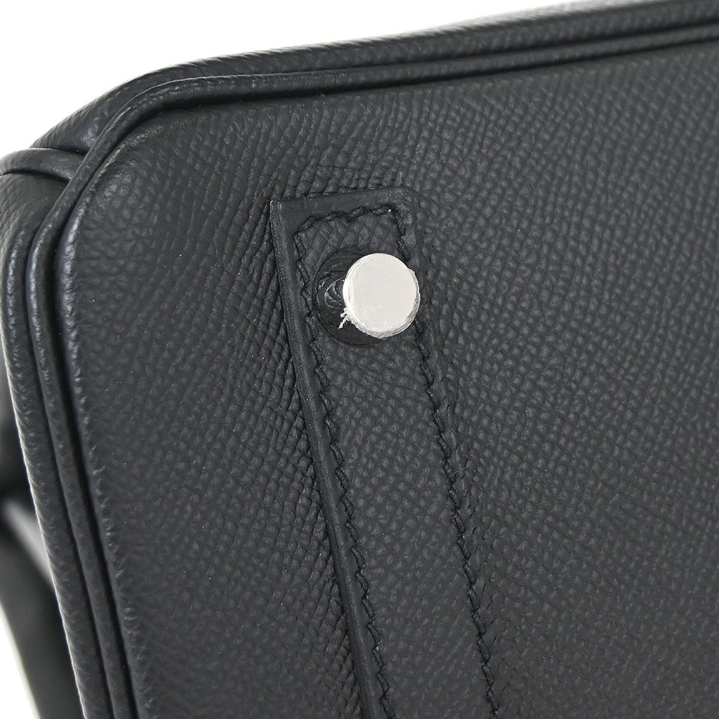 Hermes Black Epsom Birkin 30 Handbag