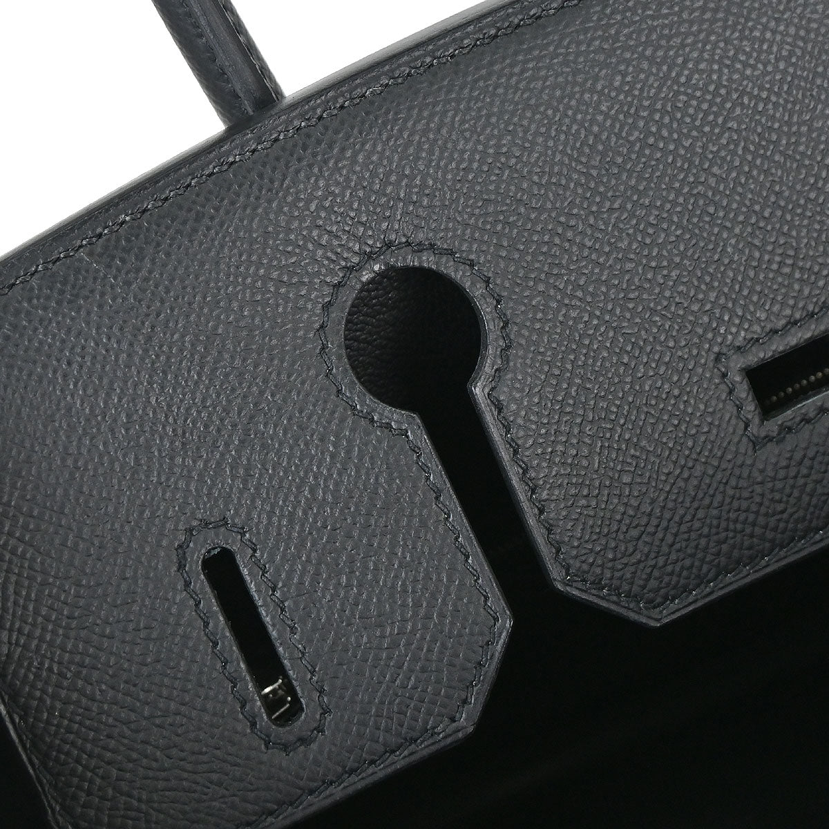 Hermes Black Epsom Birkin 30 Handbag