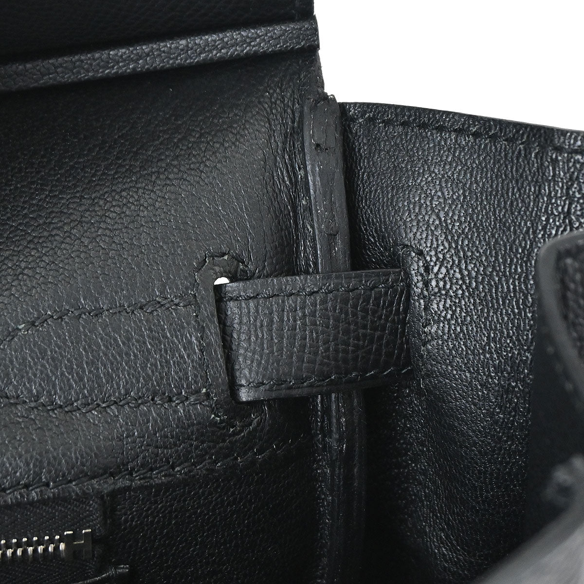 Hermes Black Epsom Birkin 30 Handbag