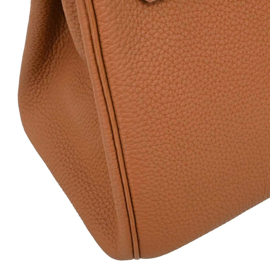 Hermes Gold Togo Birkin 25 Handbag