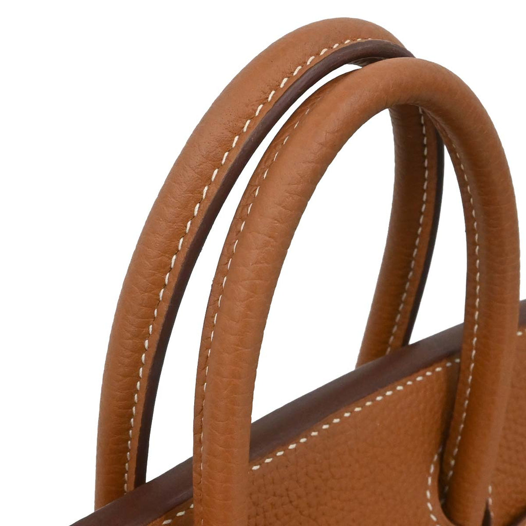 Hermes Gold Togo Birkin 25 Handbag