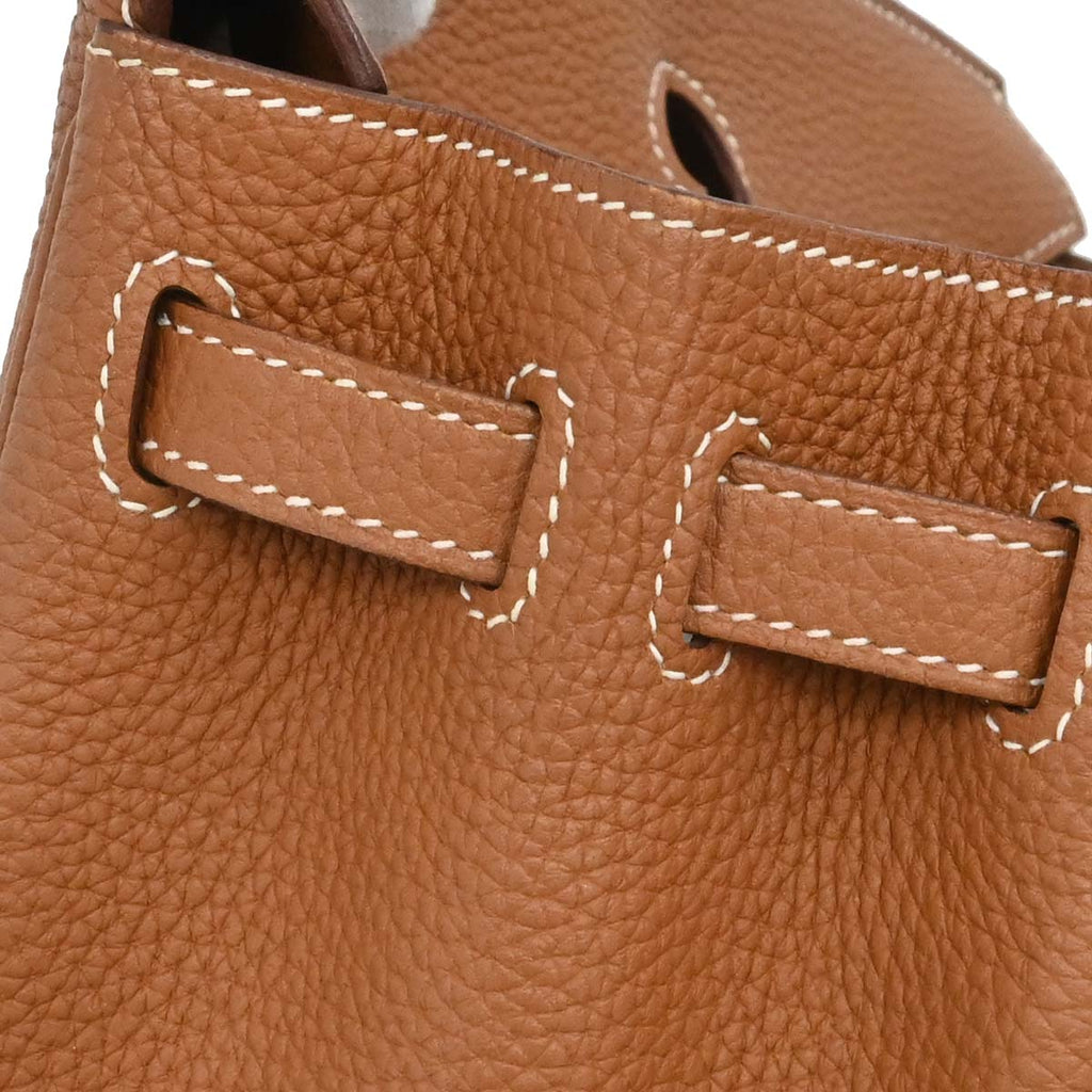 Hermes Gold Togo Birkin 25 Handbag