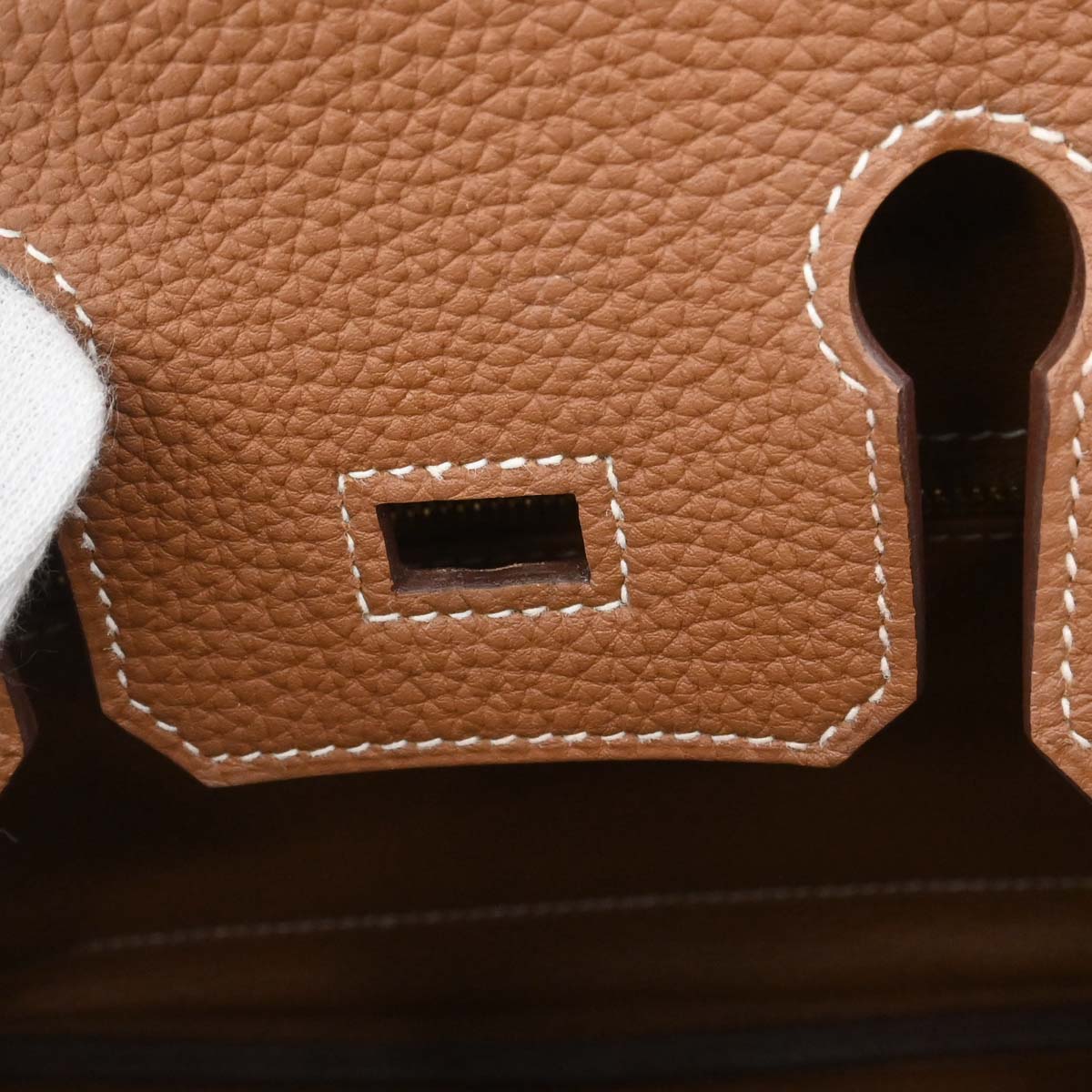 Hermes Gold Togo Birkin 25 Handbag
