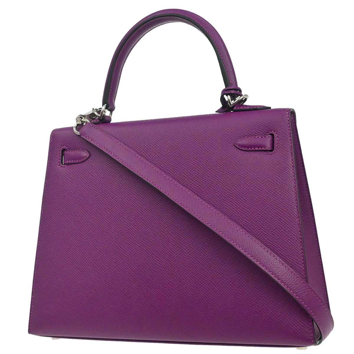 Hermes Anemone Epsom Kelly 25 Sellier 2way Shoulder Handbag