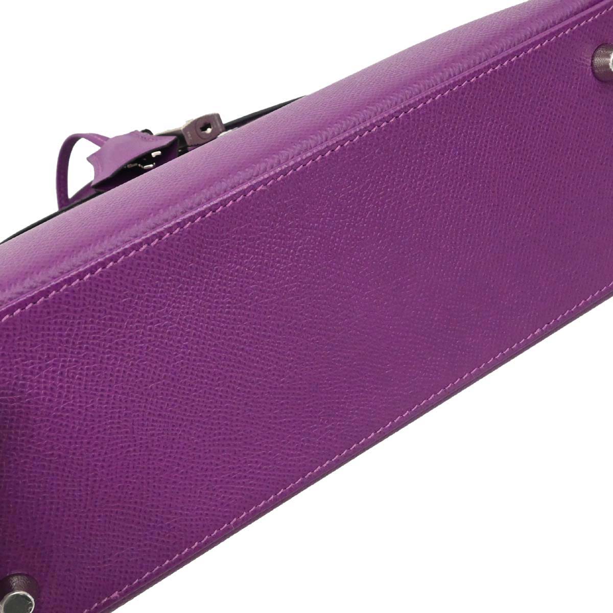 Hermes Anemone Epsom Kelly 25 Sellier 2way Shoulder Handbag