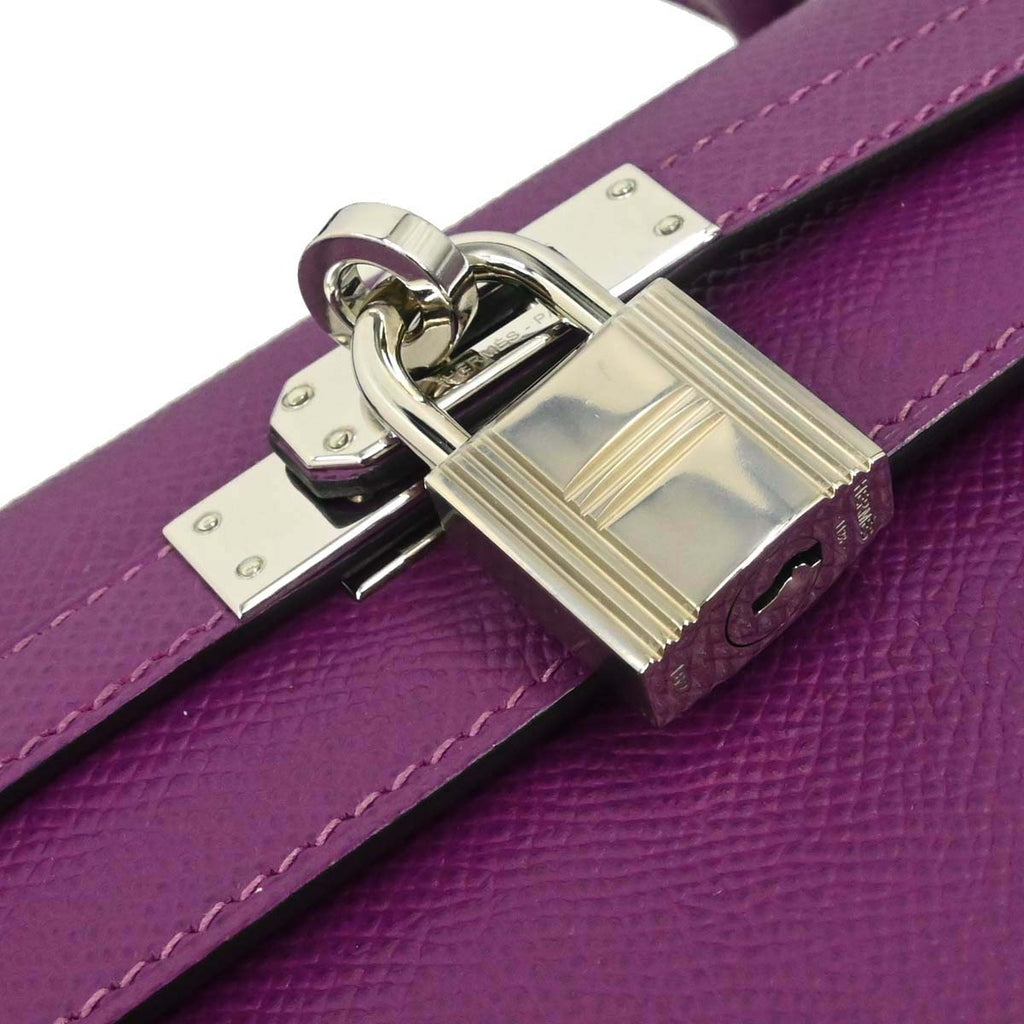 Hermes Anemone Epsom Kelly 25 Sellier 2way Shoulder Handbag