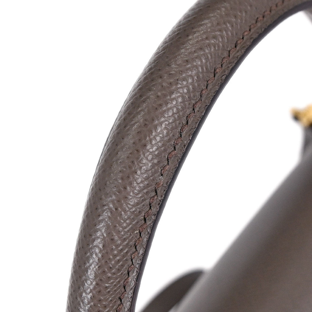 Hermes Etain Epsom Kelly 28 Sellier 2way Shoulder Handbag
