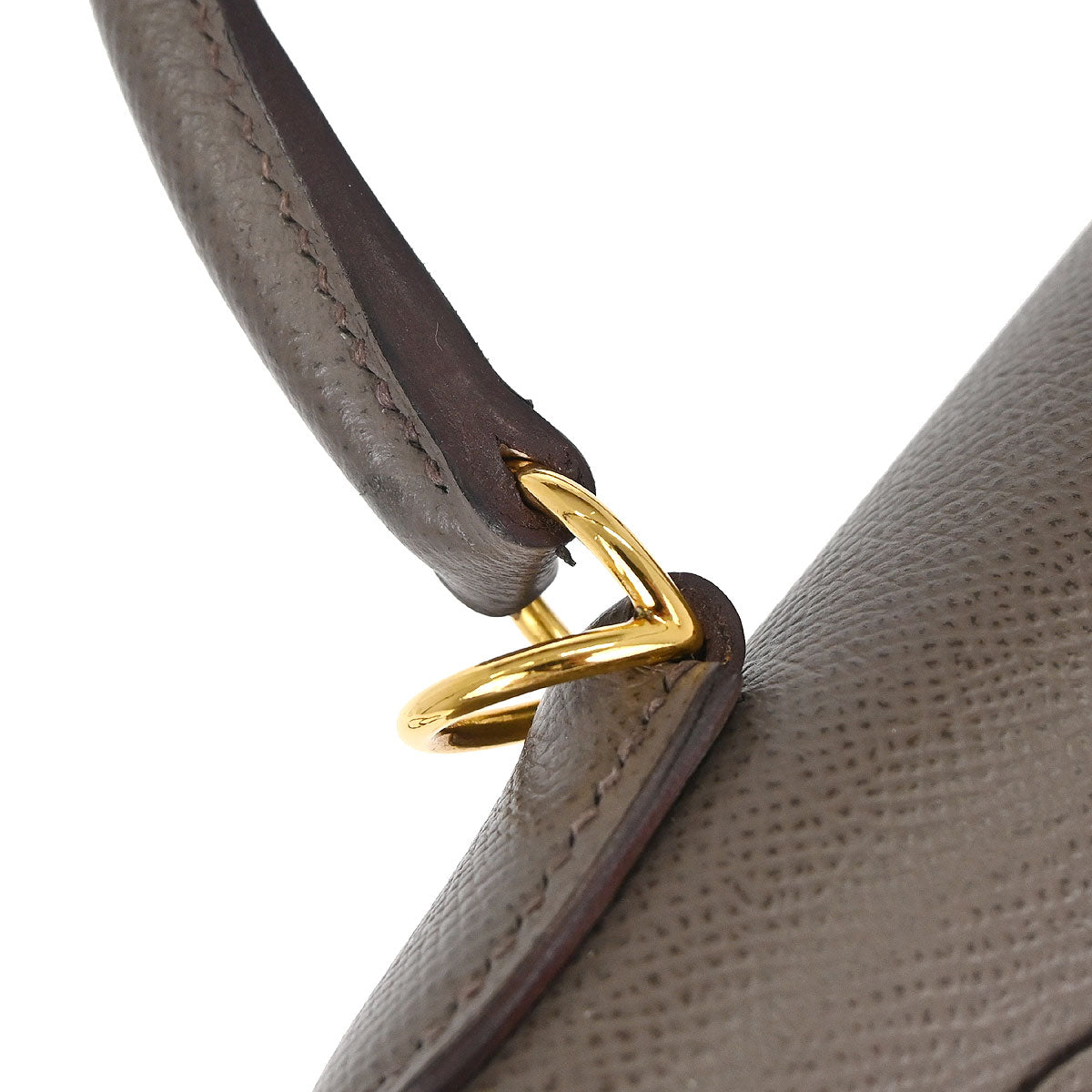 Hermes Etain Epsom Kelly 28 Sellier 2way Shoulder Handbag
