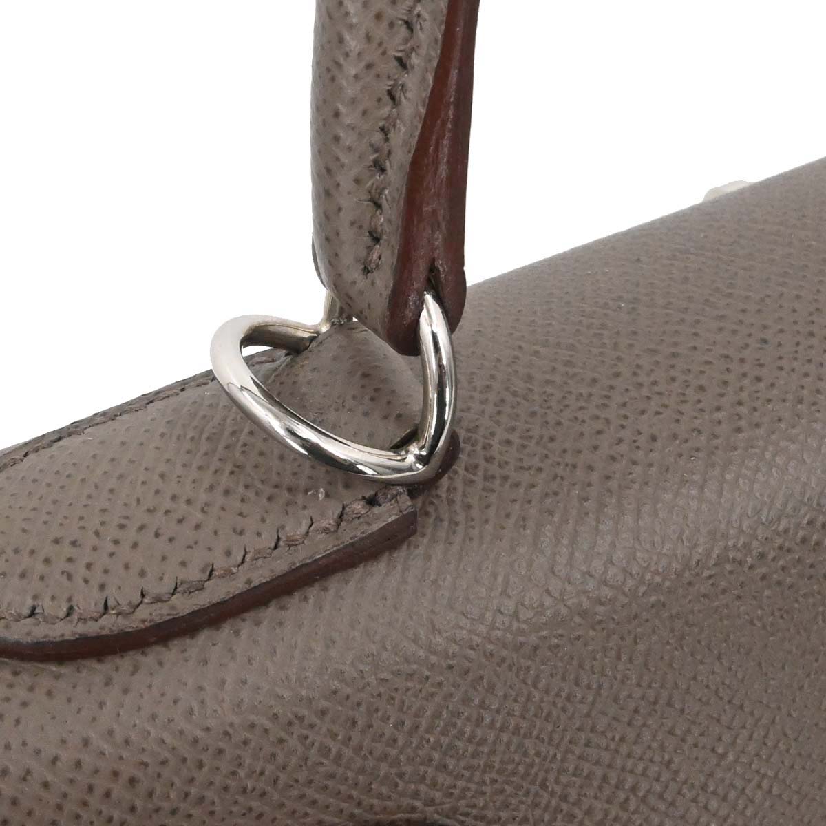 Hermes Etain Epsom Kelly 28 Sellier 2way Shoulder Handbag