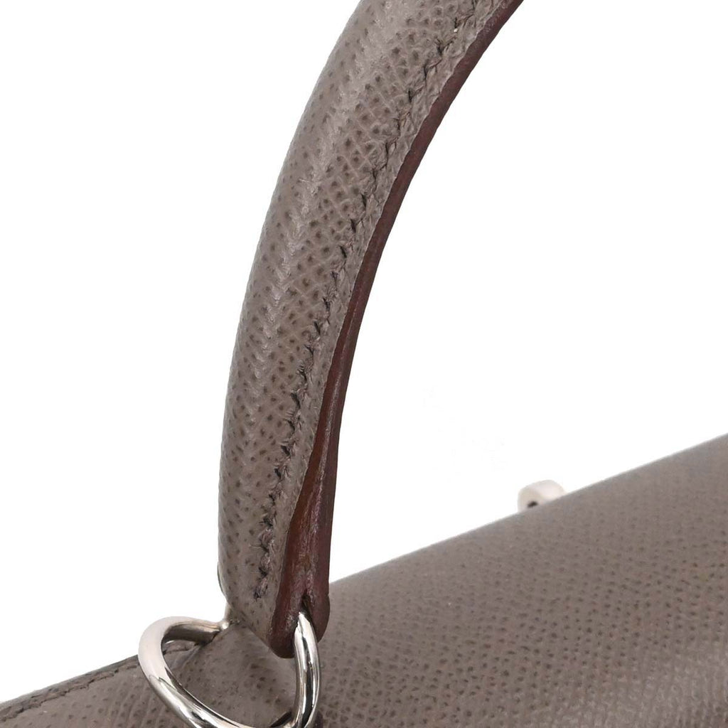 Hermes Etain Epsom Kelly 28 Sellier 2way Shoulder Handbag