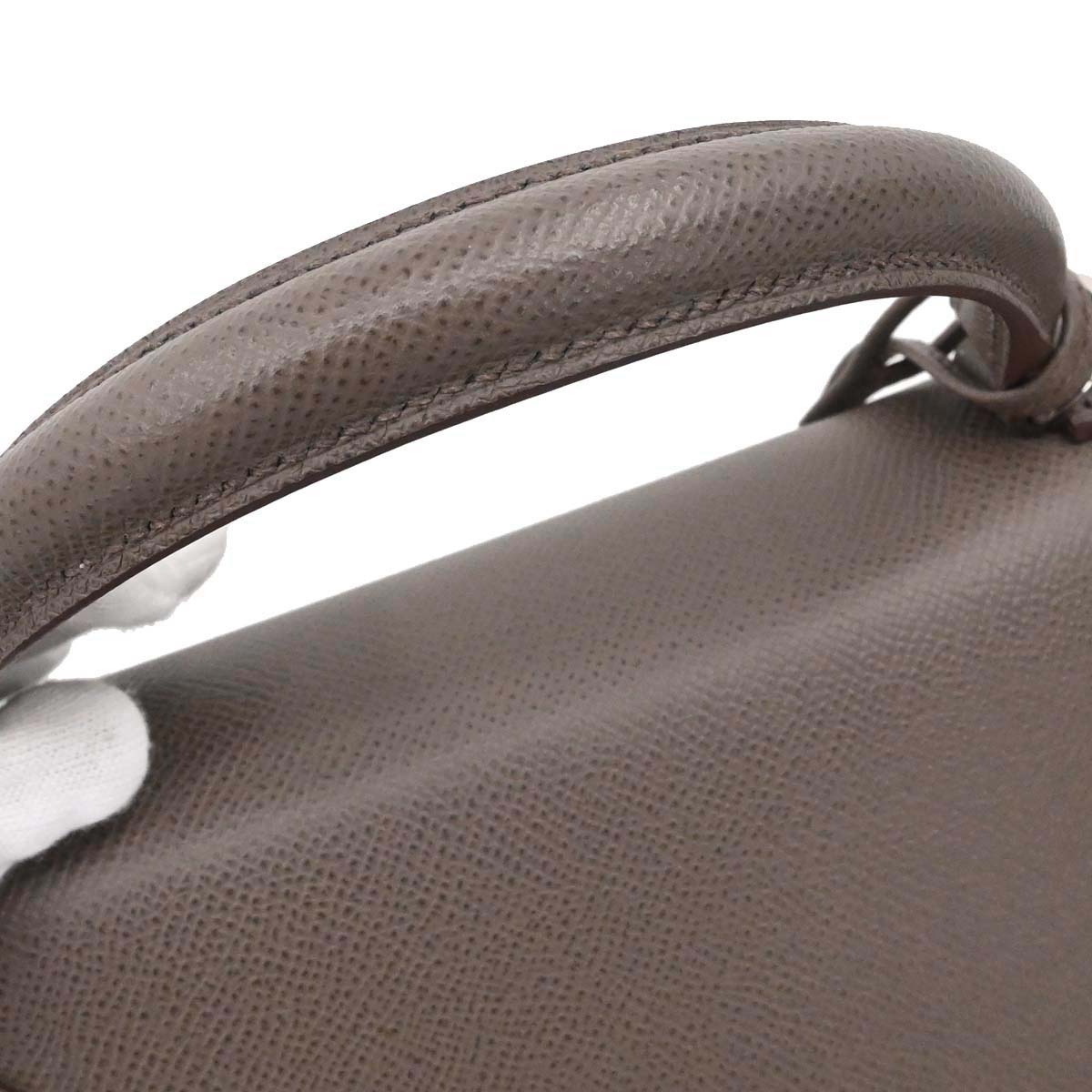 Hermes Etain Epsom Kelly 28 Sellier 2way Shoulder Handbag