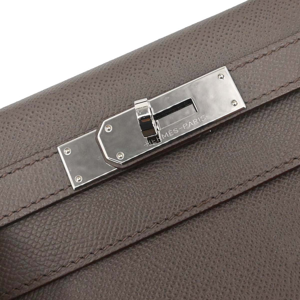 Hermes Etain Epsom Kelly 28 Sellier 2way Shoulder Handbag