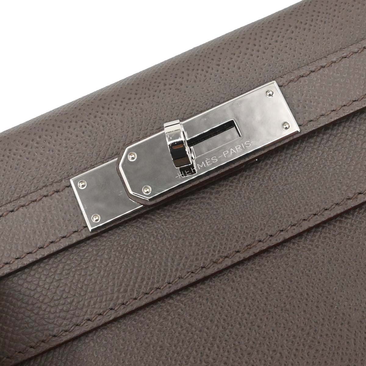 Hermes Etain Epsom Kelly 28 Sellier 2way Shoulder Handbag