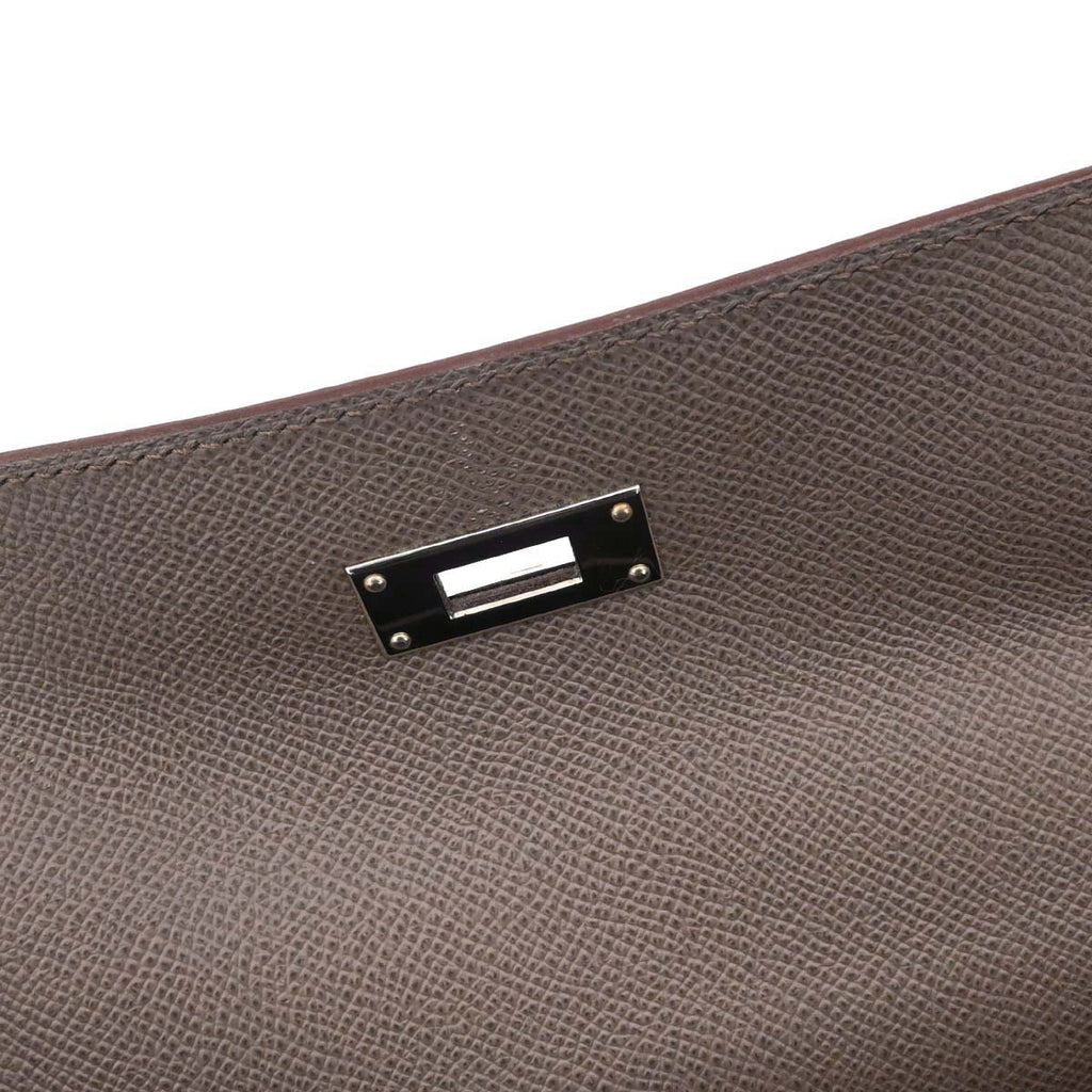 Hermes Etain Epsom Kelly 28 Sellier 2way Shoulder Handbag