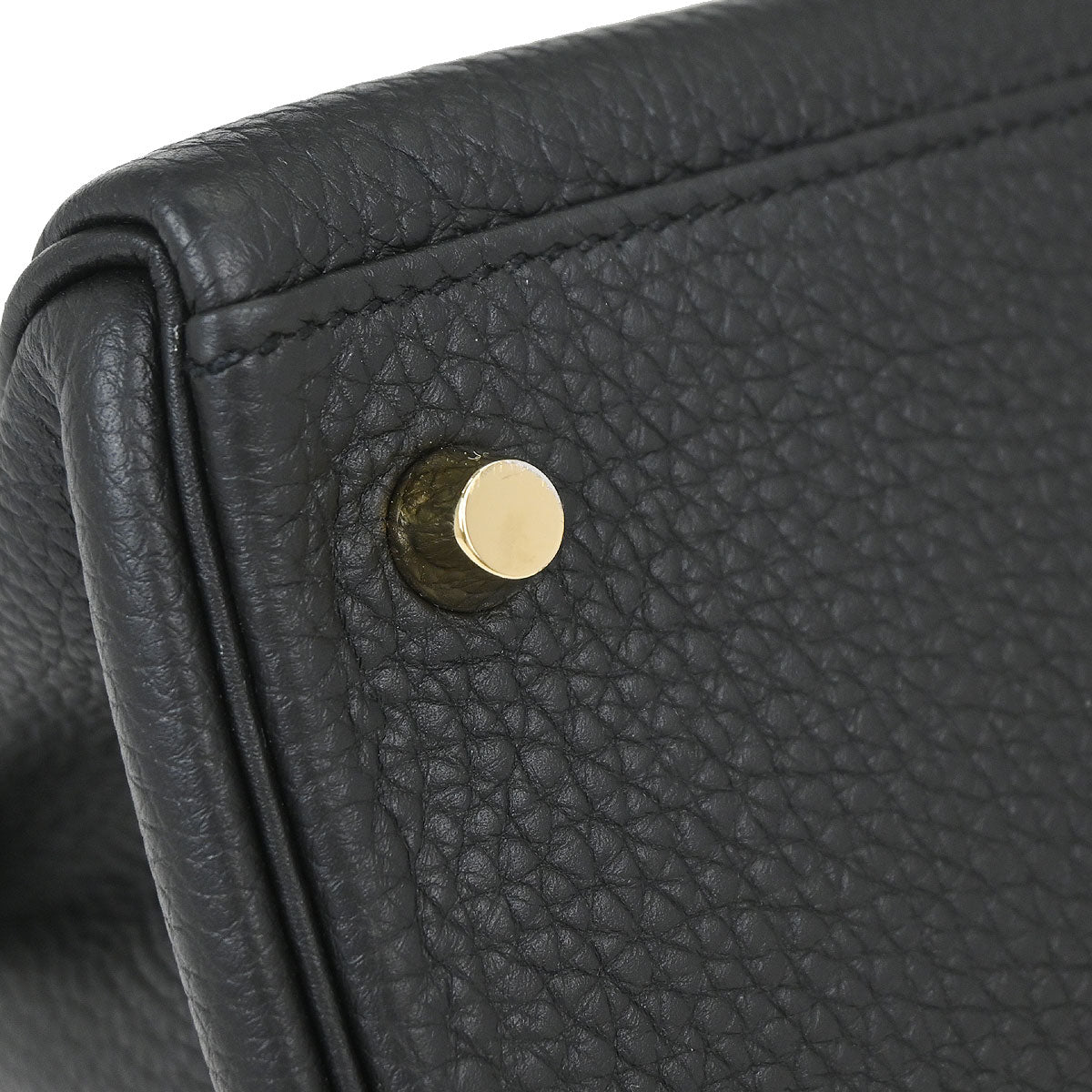 Hermes Black Togo Kelly 28 Retourne 2way Shoulder Handbag