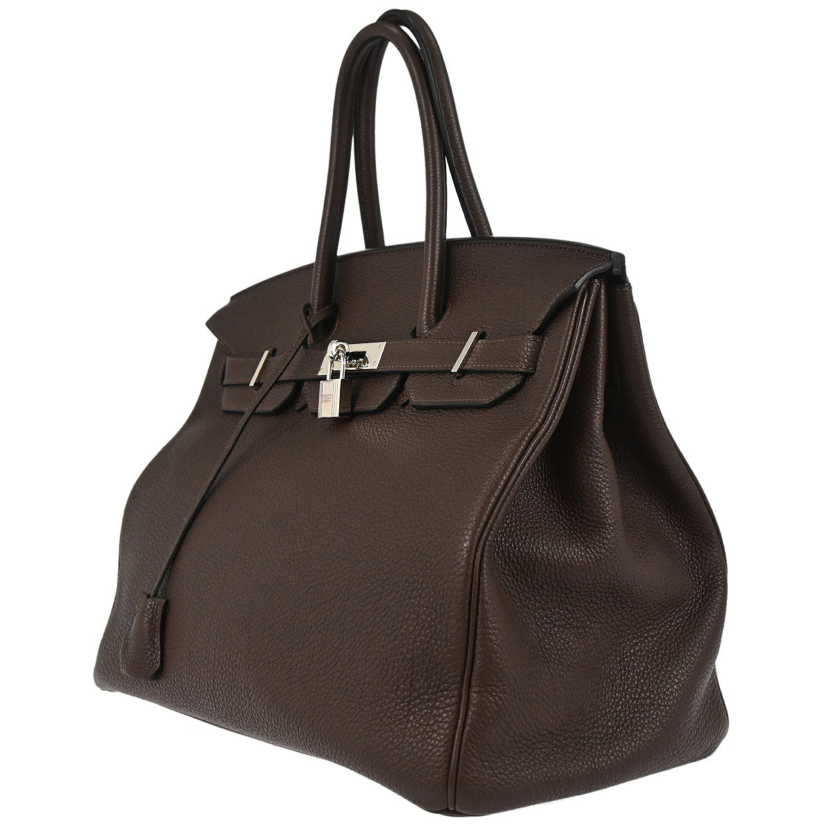 Hermes Chocolat Togo Birkin 35 Handbag