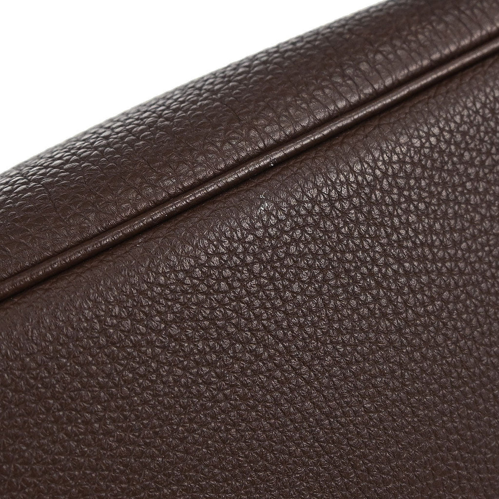 Hermes Chocolat Togo Birkin 35 Handbag