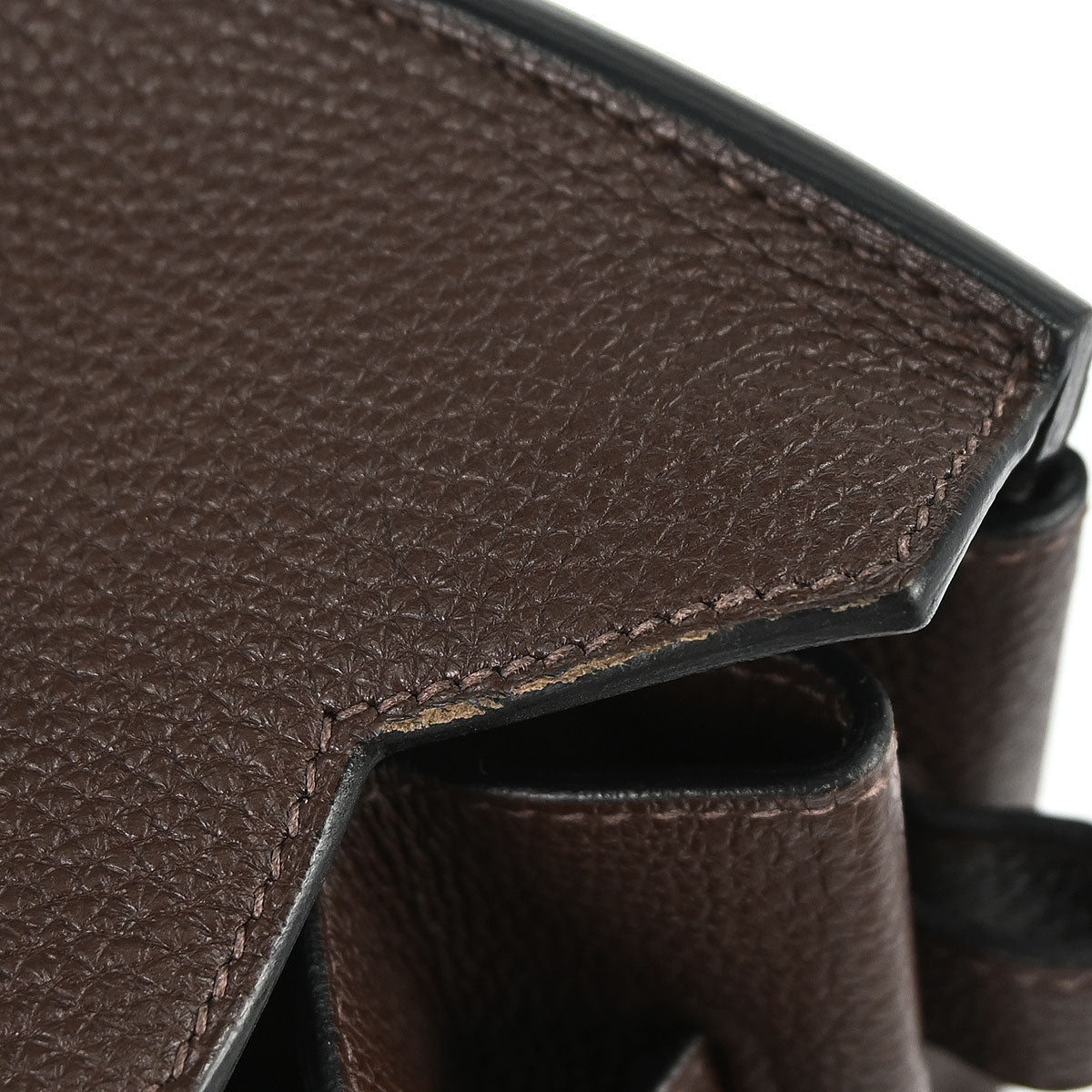 Hermes Chocolat Togo Birkin 35 Handbag