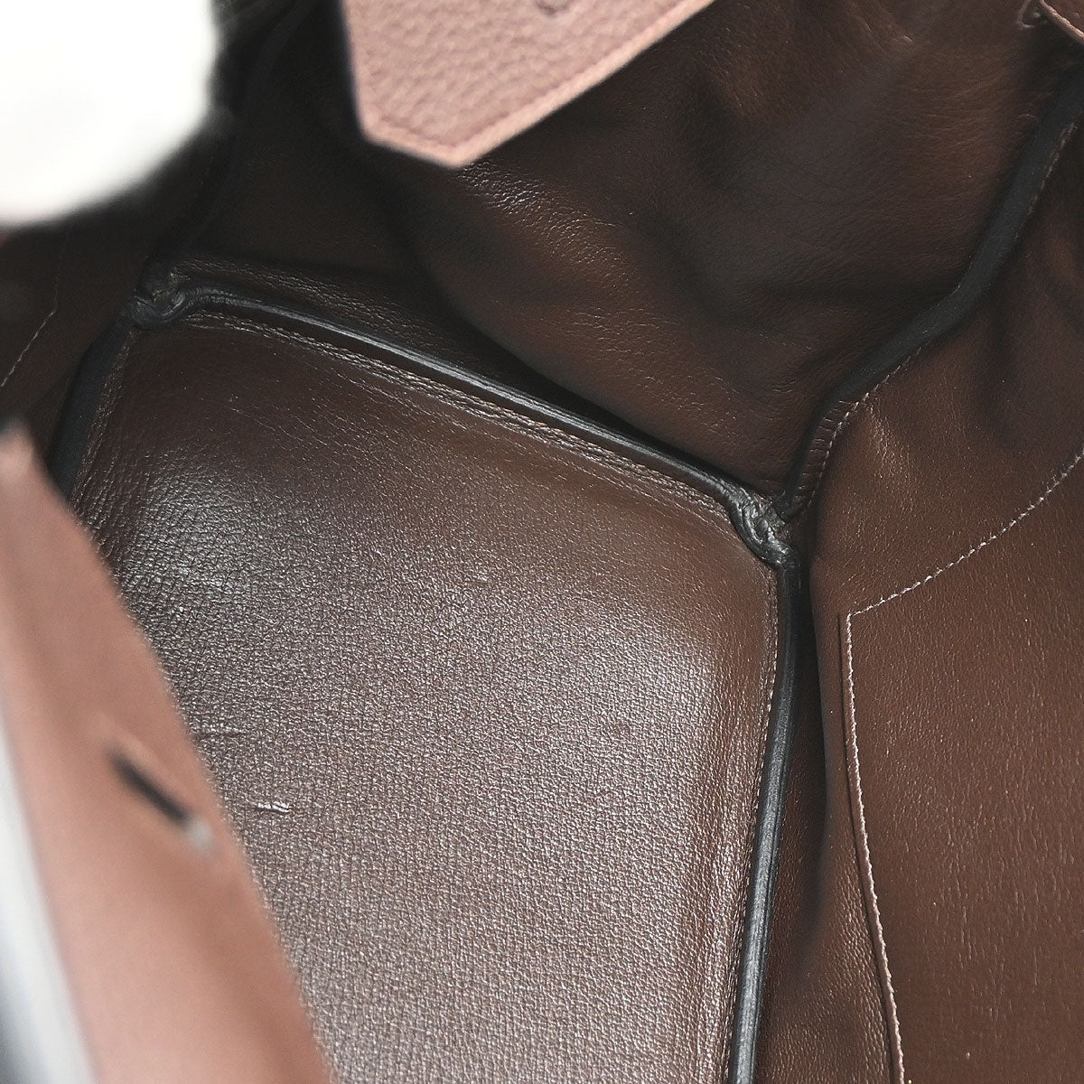 Hermes Chocolat Togo Birkin 35 Handbag