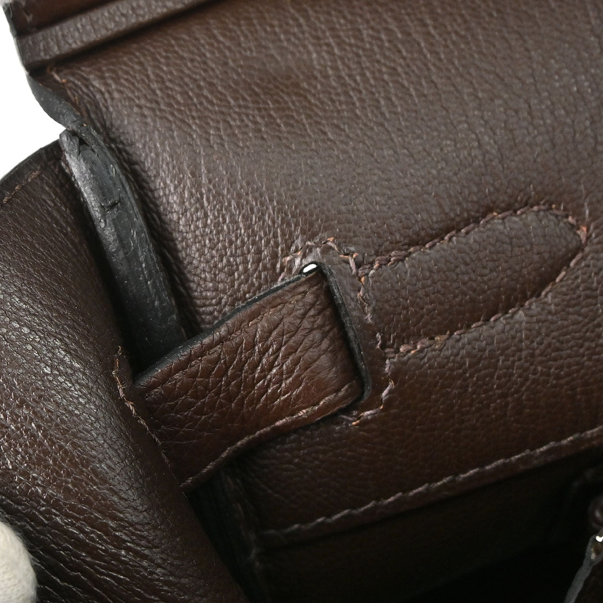 Hermes Chocolat Togo Birkin 35 Handbag